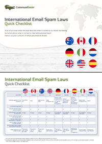 International Email Spam Laws